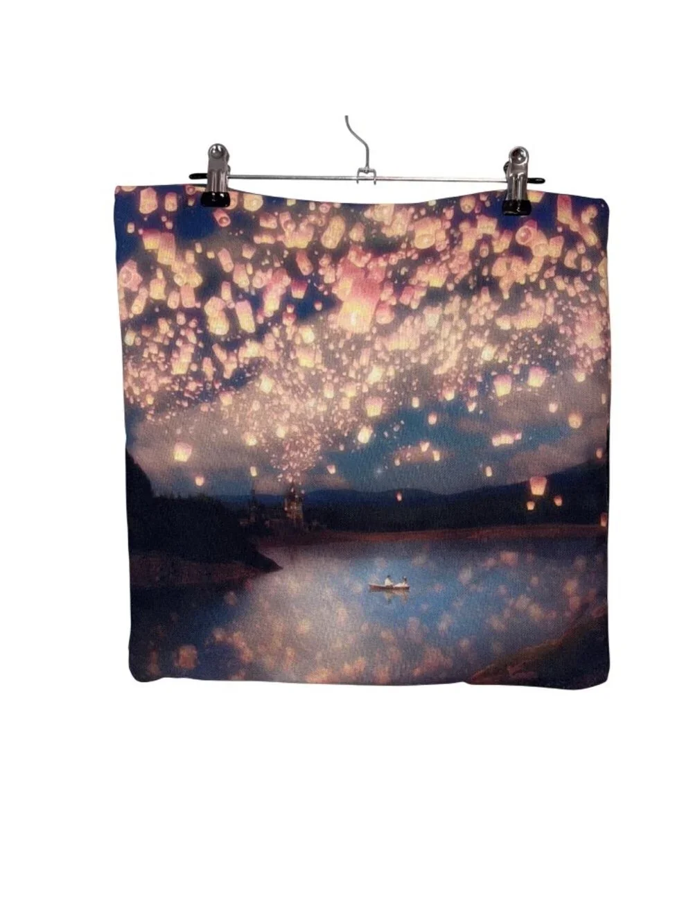 Tangled Lantern Scene Pillow Cover 12